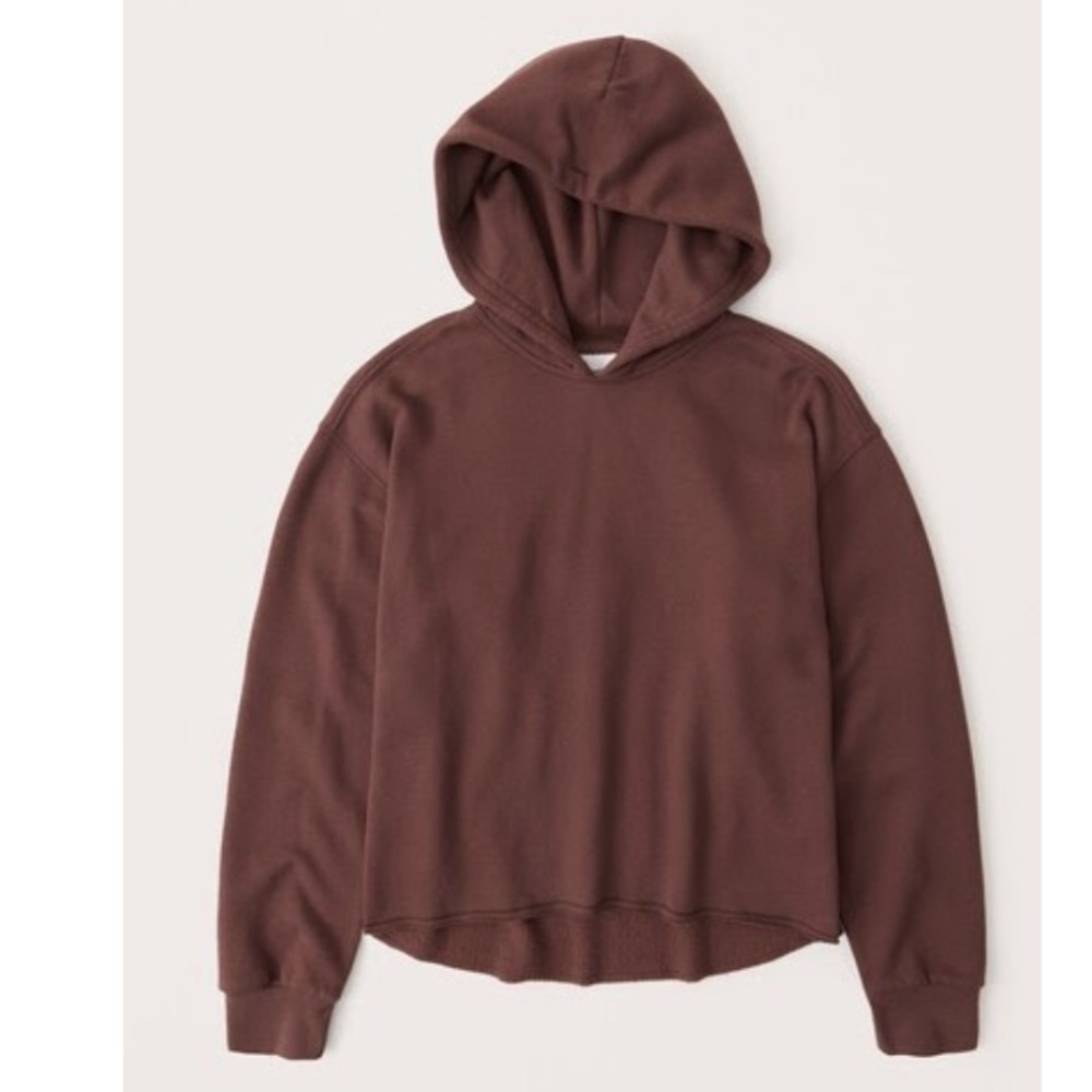Ambercrombie and Fitch Fleece Cut-Off Hoodie